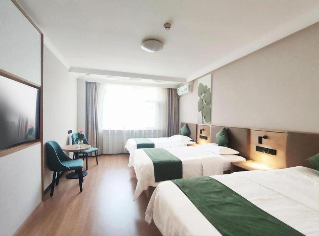 GreenTree Inn Beijing Daxing Xingye Street Liyuan Business Hotel Exterior foto