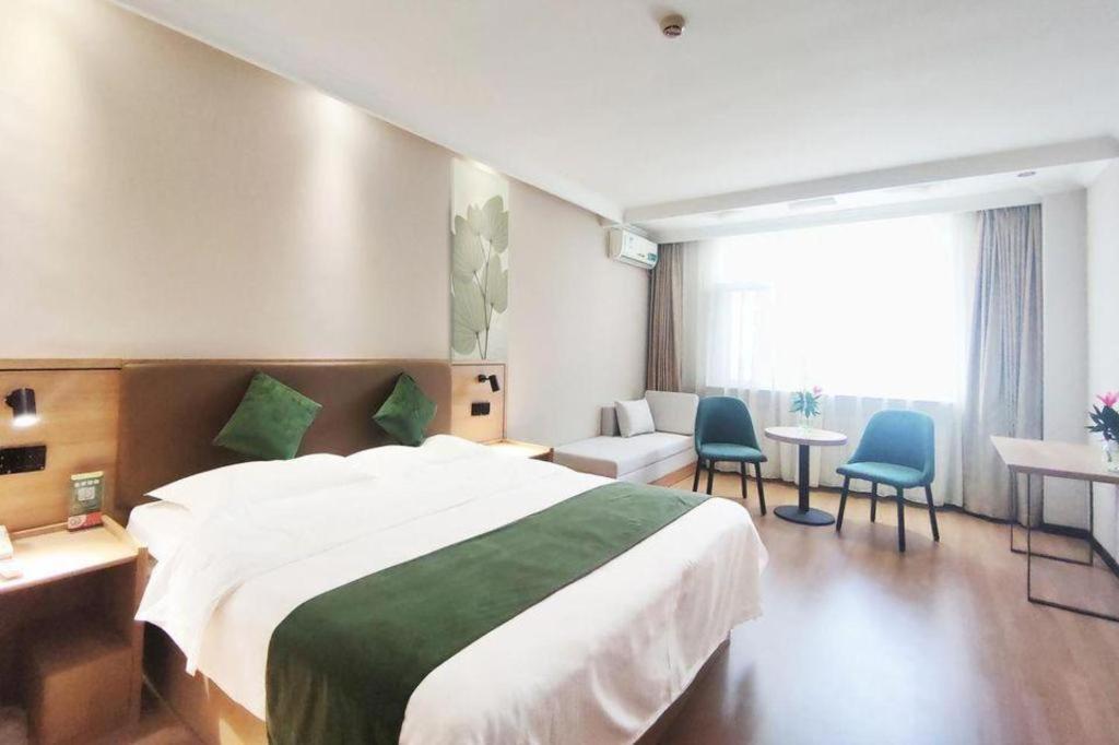 GreenTree Inn Beijing Daxing Xingye Street Liyuan Business Hotel Exterior foto