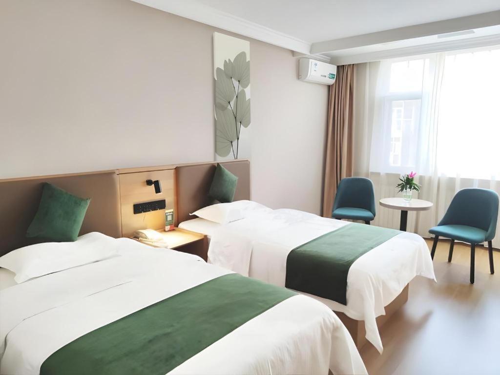 GreenTree Inn Beijing Daxing Xingye Street Liyuan Business Hotel Exterior foto