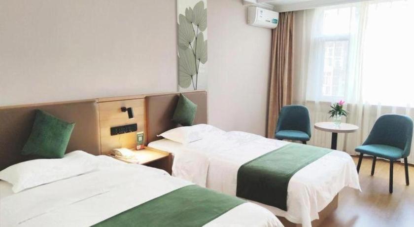 GreenTree Inn Beijing Daxing Xingye Street Liyuan Business Hotel Exterior foto
